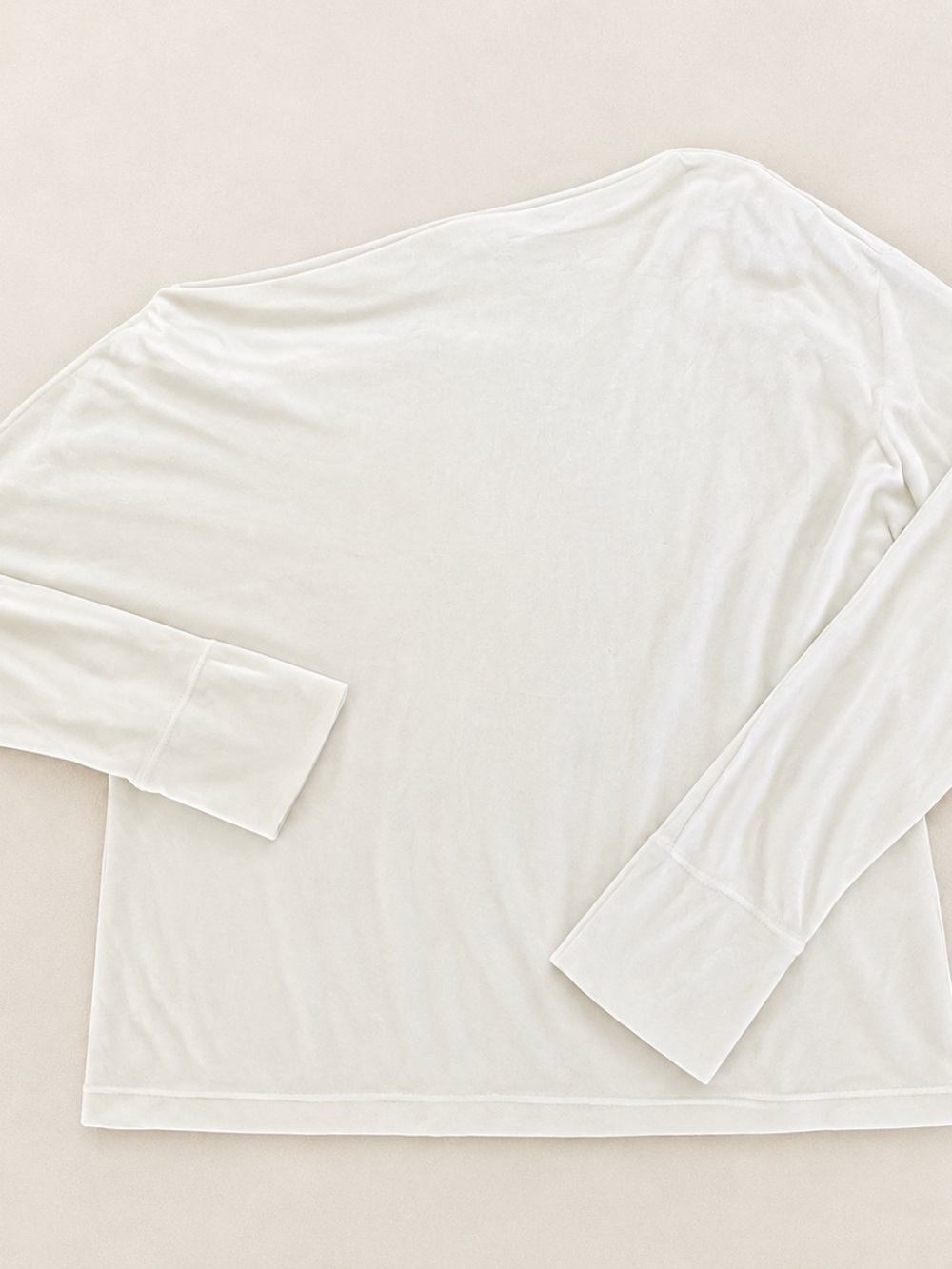 Lilly Pulitzer Sheera White Velour Top Size L
